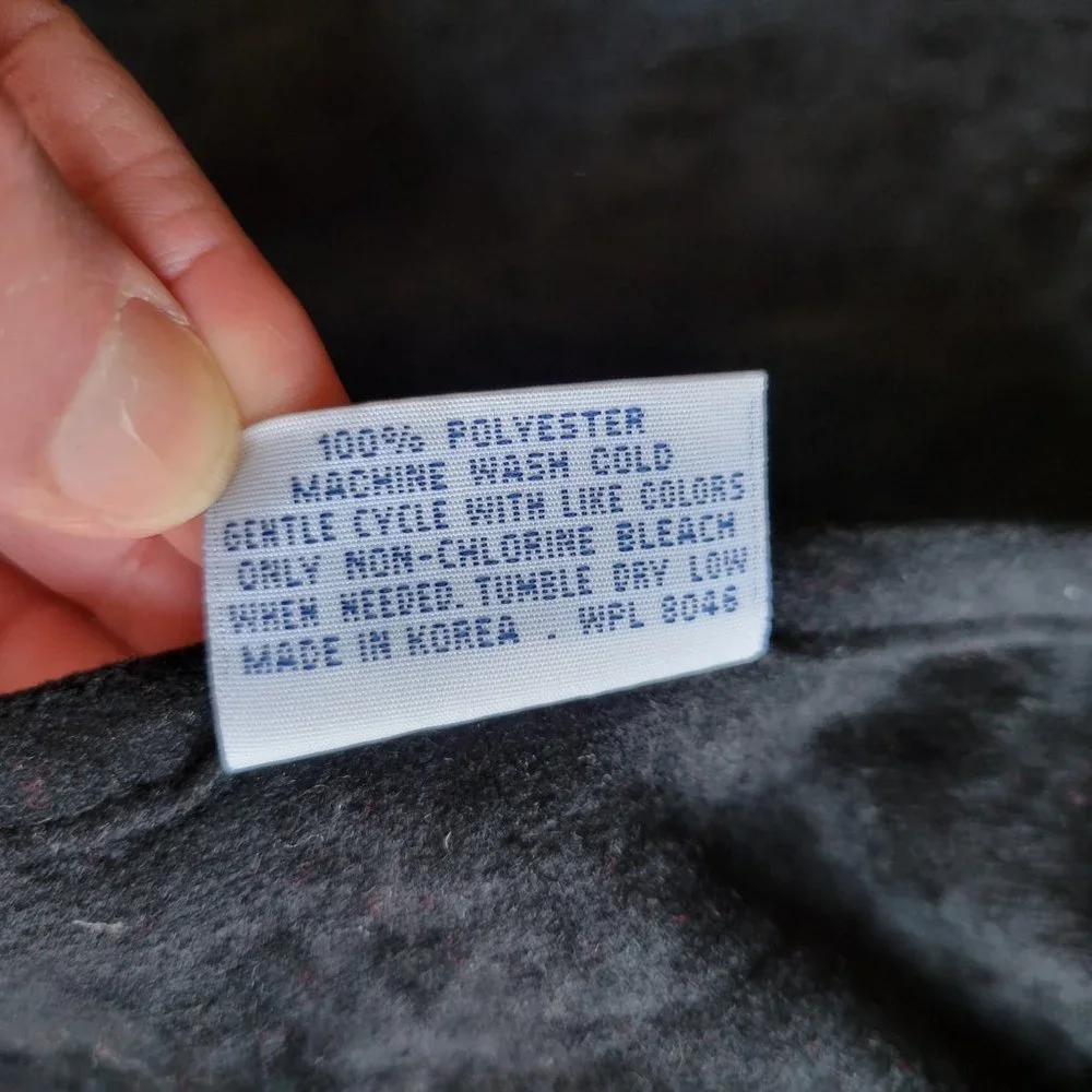 NWOT Plush Velvety "Tiger Skin" throw blanket - Picture 4 of 4